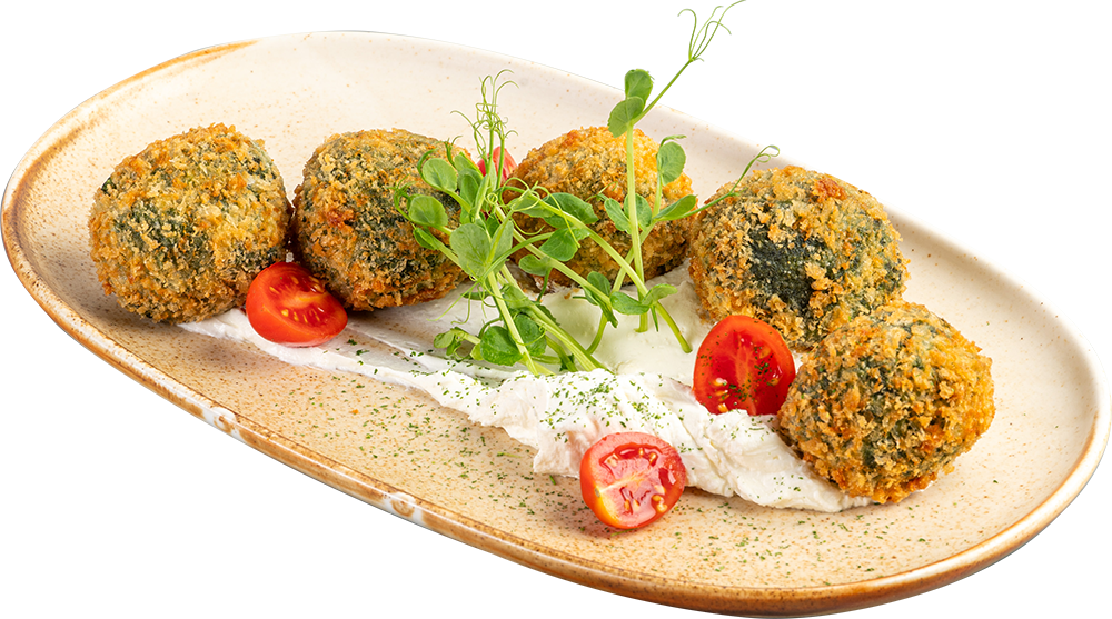 Мини кюфтенца със спанак